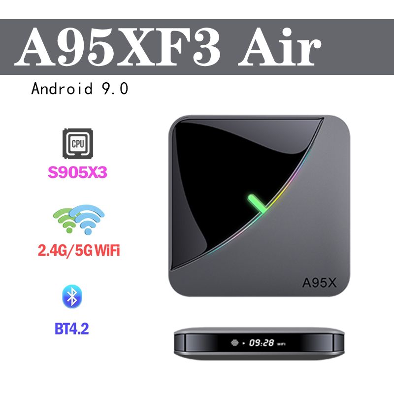A95X F3 AIR set-top BOX S905X3 4GB+64GB high-definition network Box TV BOX Android 9.0