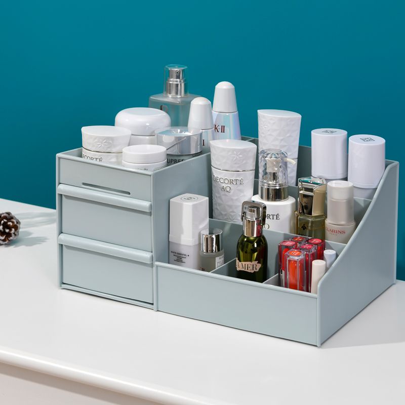 Cosmetic storage box desktop drawer-type large-capacity student dormitory mask, lipstick and skin care product rack Item Picture