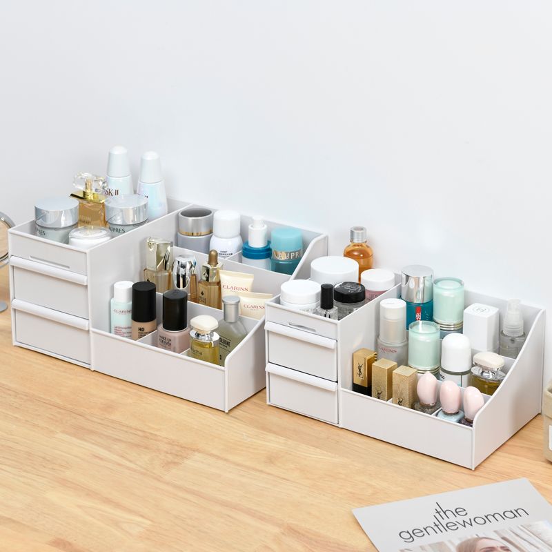 Cosmetic storage box desktop drawer-type large-capacity student dormitory mask, lipstick and skin care product rack details Picture