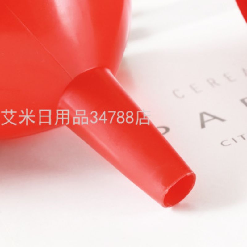 High quality PP plastic funnel diameter 16/13.5/2.2cm oil leak funnel Distribution funnel Household funnel