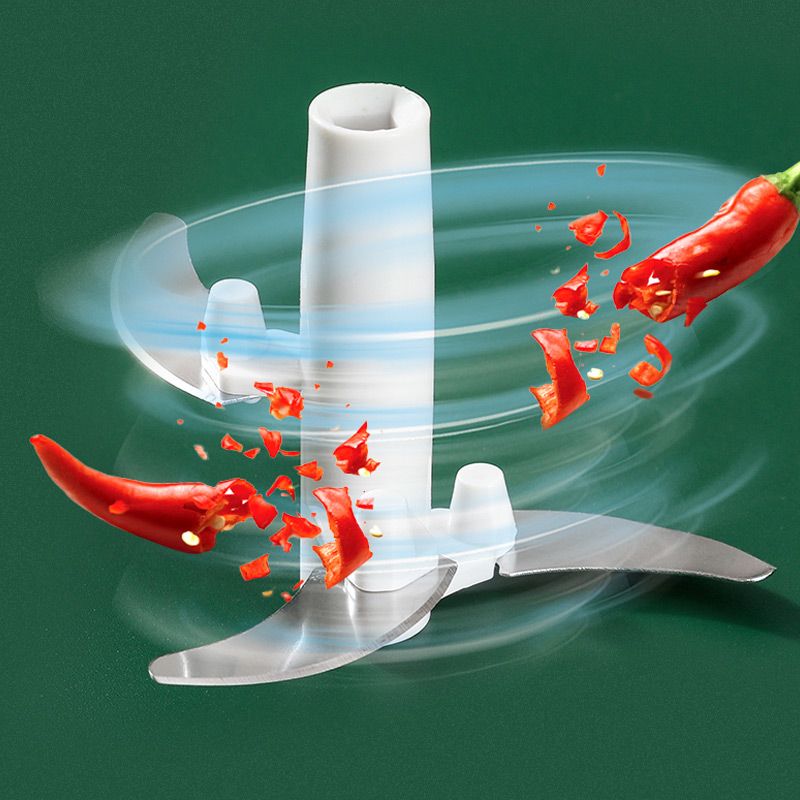 Creative garlic mince cutter, kitchen tool, household manual complementary food cutter and meat grinder Application Scenario