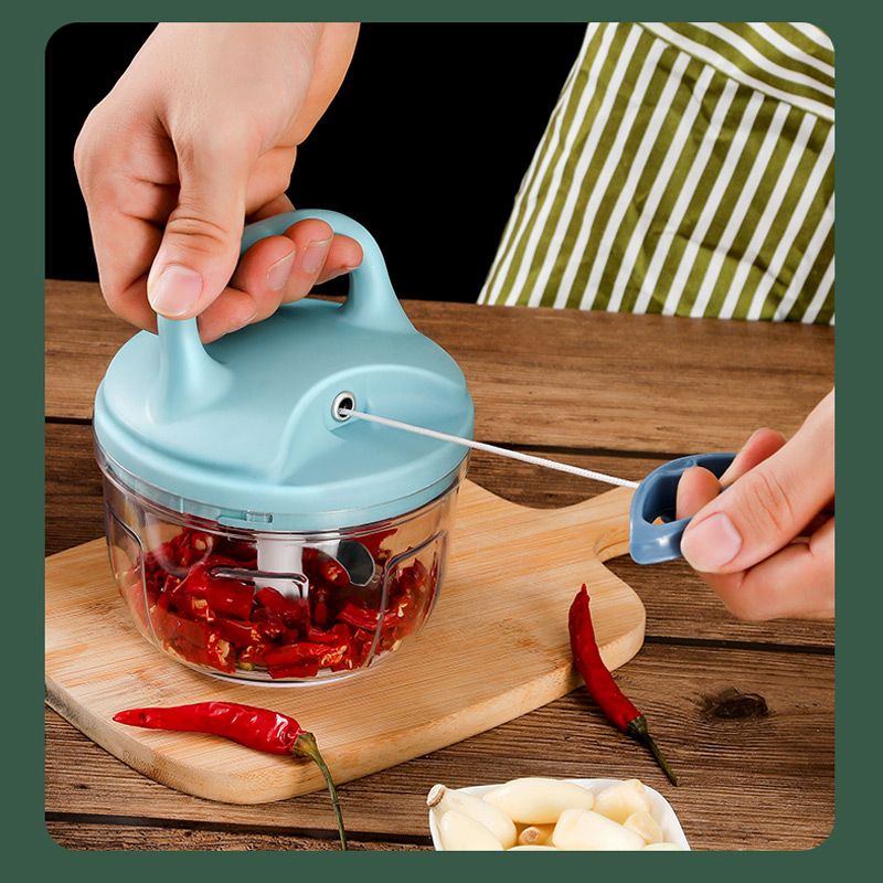 Creative garlic mince cutter, kitchen tool, household manual complementary food cutter and meat grinder Item Picture