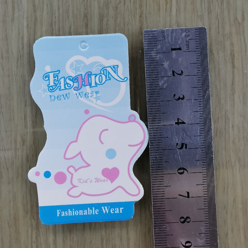 Children's clothing tags, cartoon dog tags, accessory tags details Picture