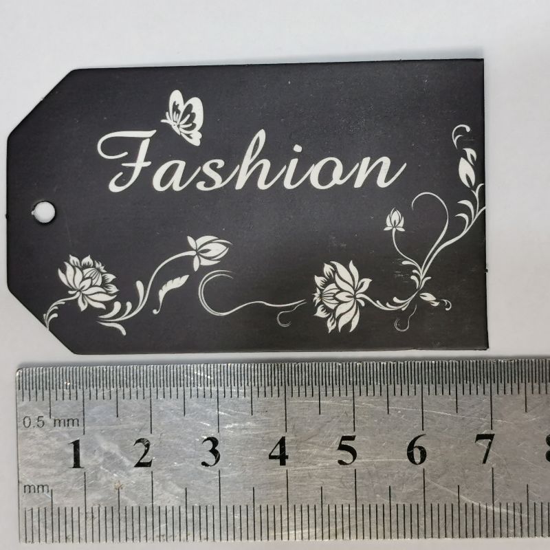 Clothing and accessories tags Specification image