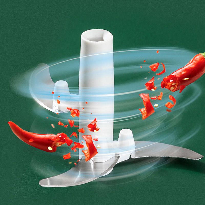 Hand-pulled garlic paste magic tool, household garlic paste mini cyclone, small manual chili and garlic mopping machine for the kitchen Specification drawing