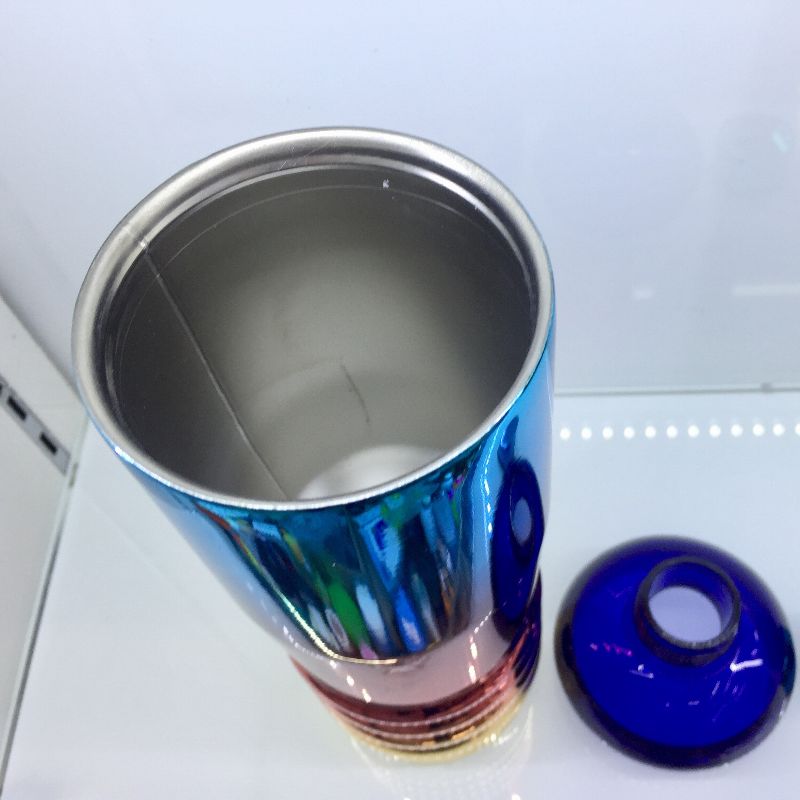 Factory direct sales of new electroplated cola bottle insulated cup C1018-600ML details Picture