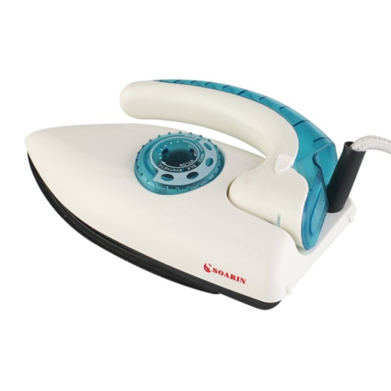 【 Export English 】 Household Folding travel Electric Iron SR-500 Fluorine Plate Dry Iron Specification image