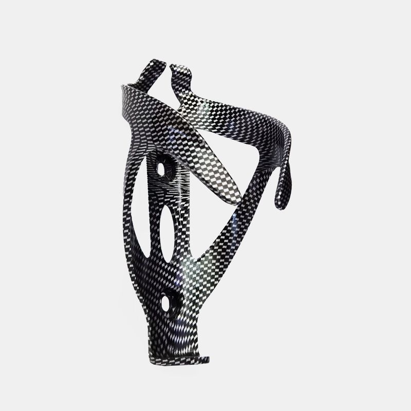 211013 Fiber pattern water bottle holder Bicycle water bottle holder Bicycle water bottle holder Mountain bike plastic water bottle holder