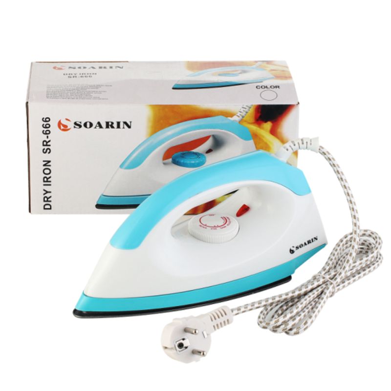[For Foreign Trade] Stock Supply Of Export Irons Sr-666 Weight Dry Irons Application Scenario
