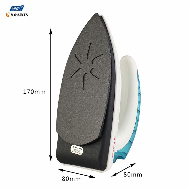 【 Export English 】 Household Folding travel Electric Iron SR-500 Fluorine Plate Dry Iron Application Scenario