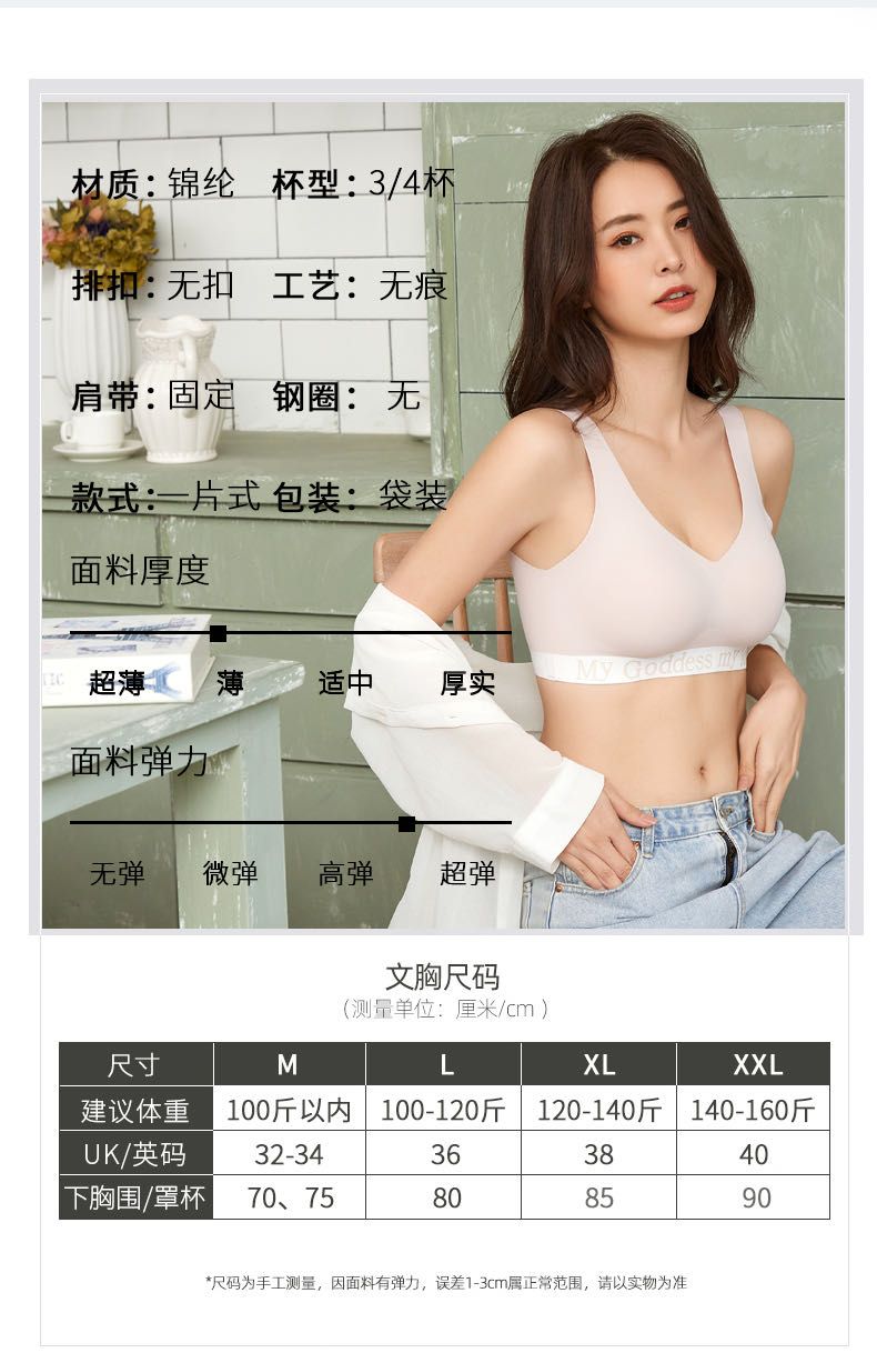 Lingerie women's bra without underwire, thin, seamless and sexy strapless Application Scenario