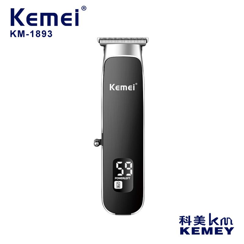 跨境厂家直供电推剪科美KM-1893家用剃光头理发剪 发廊自助理发器