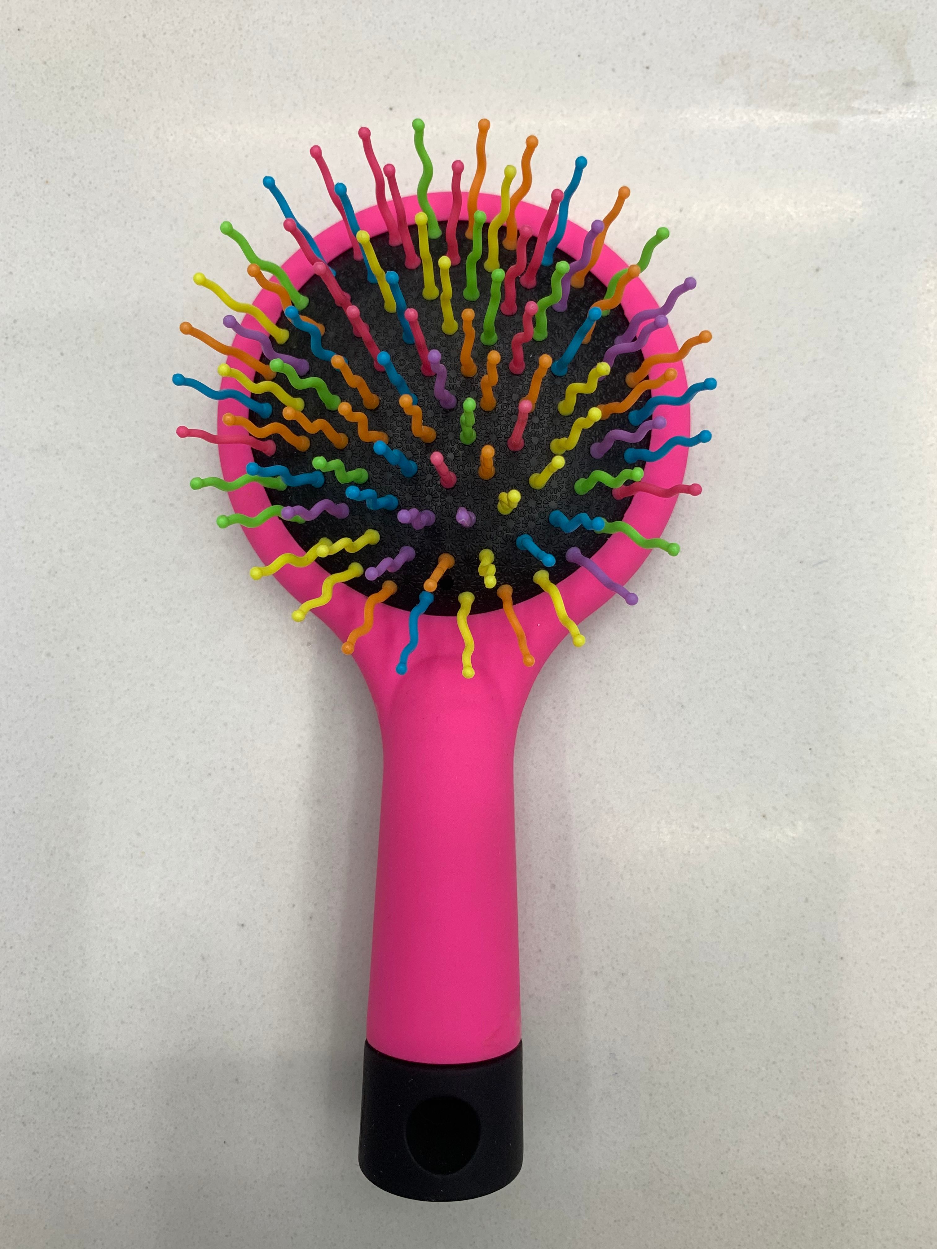 Seven-color comb mirror comb Specification image