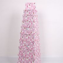 白马十件套礼品盒长方形天地盖包装盒生日礼物盒