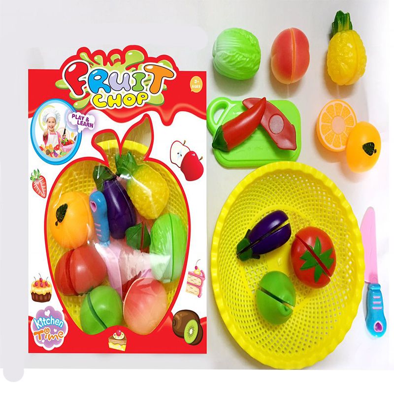 礼物儿童蔬菜玩具过家家组合宝宝男孩女孩切切乐套装详情图1