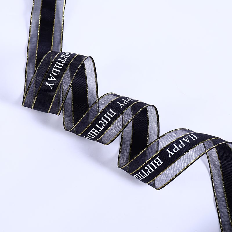 丝带白底实物图