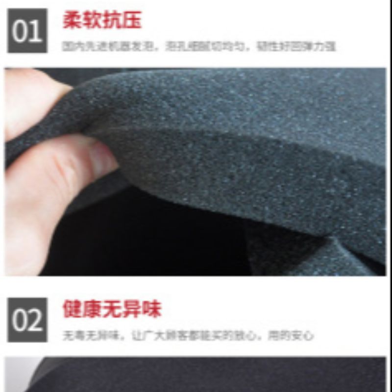 The manufacturer supplies black and white high-density sponge shockproof and flame-retardant sponge, polyurethane thin sponge protective covers and sponge strips Specification image