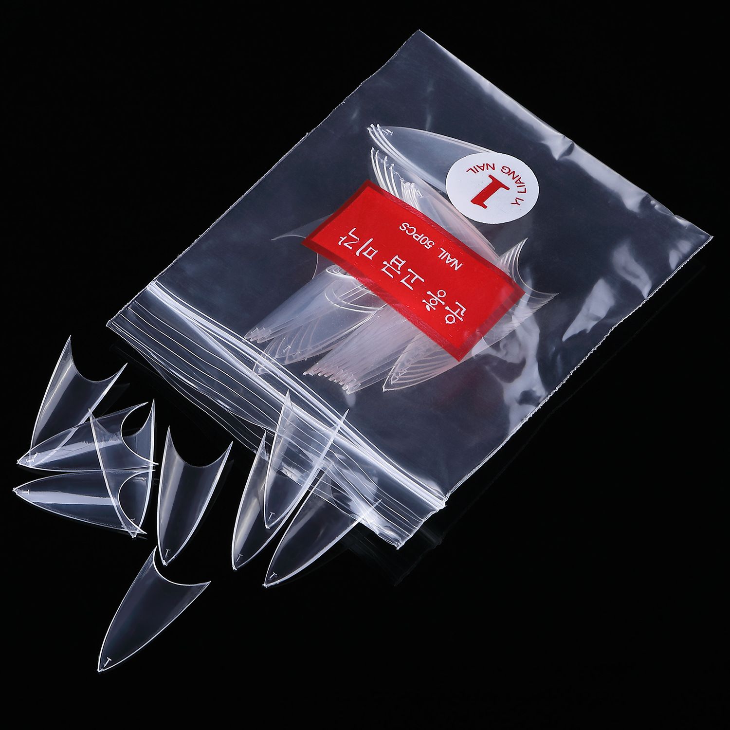 水晶延长甲片/光疗甲片/甲片产品图