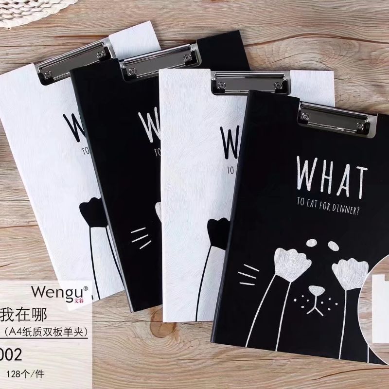 Folder board clip PT office and study supplies Wengu Double Board Single clip Specification image