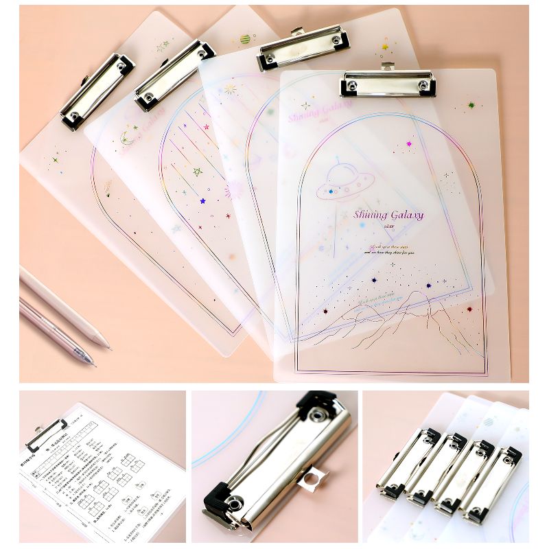 Folder and board clip PT office and study supplies Wengu PP single board clip details Picture