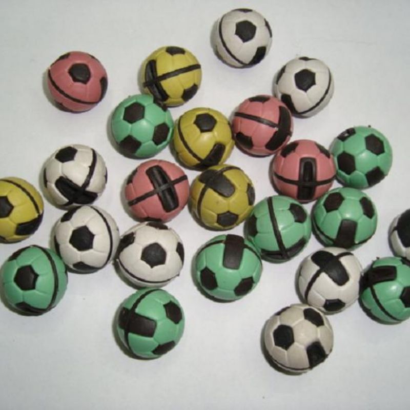 小足球钥匙扣足球 配件玩具圆球塑料球直径20毫米球园型塑料球详情图5