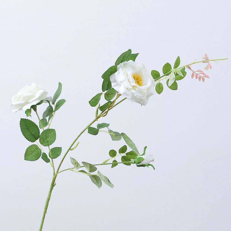 Flight guest artificial flowers, hibiscus rose artificial flowers, living room decoration artificial plants, home ornaments, wedding artificial flowers Application Scenario