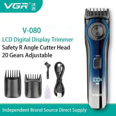 VGR080 USB Rechargeable Hair Clipper New Arrival Haircut Tool for Hair Removal Products thumbnail