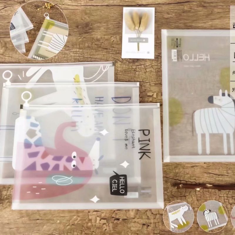 Wengu Office and Study supplies A4 drawstring bag, waterproof and durable details Picture