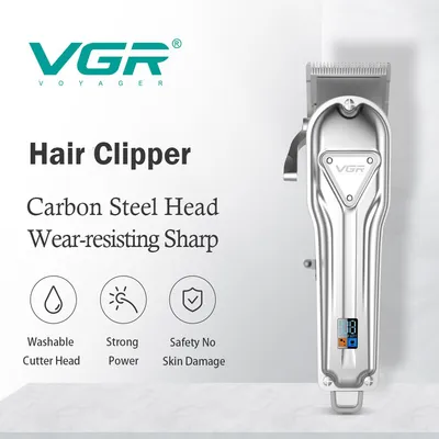 Zero Gapped Low Noise Professional Cordless Hair Trimmer Men Hair Clipper thumbnail