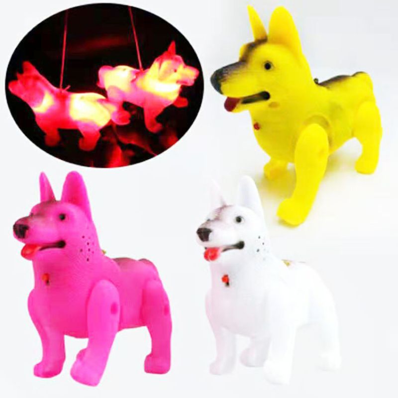 Leash Wolf Dog Light Toy Electric Toy Manufacturers Direct Sales Night Market Wholesale details Picture