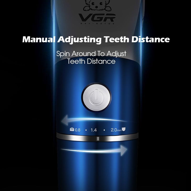 VGR High Quality Pet Comfortable Portable Pet Grooming Dogs Cat Foot Electric Hair Trimmer Clippers Item Picture
