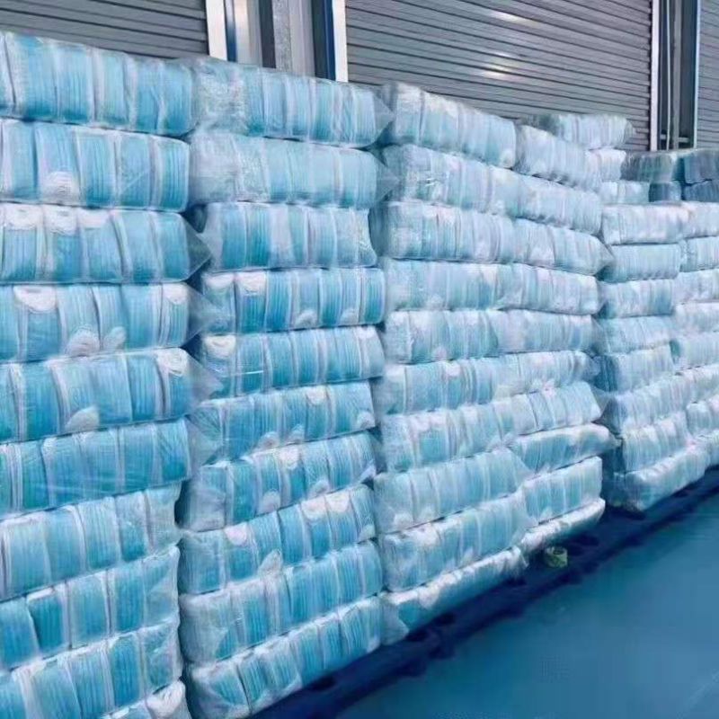 2022 Disposable Three-Layer Melt-Blown Cloth Mask [For Foreign Trade] details Picture