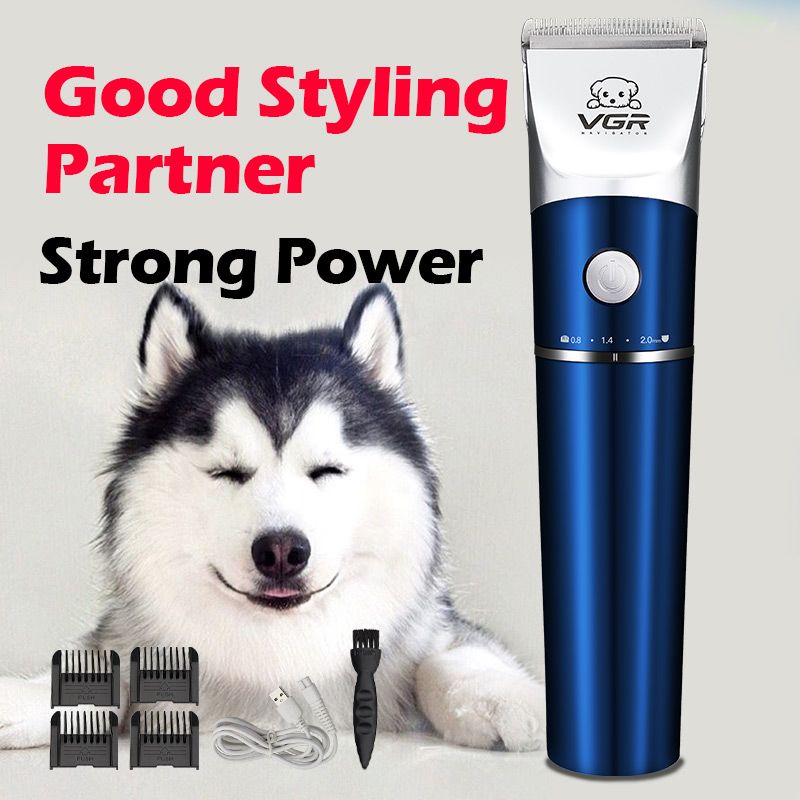 VGR High Quality Pet Comfortable Portable Pet Grooming Dogs Cat Foot Electric Hair Trimmer Clippers Application Scenario