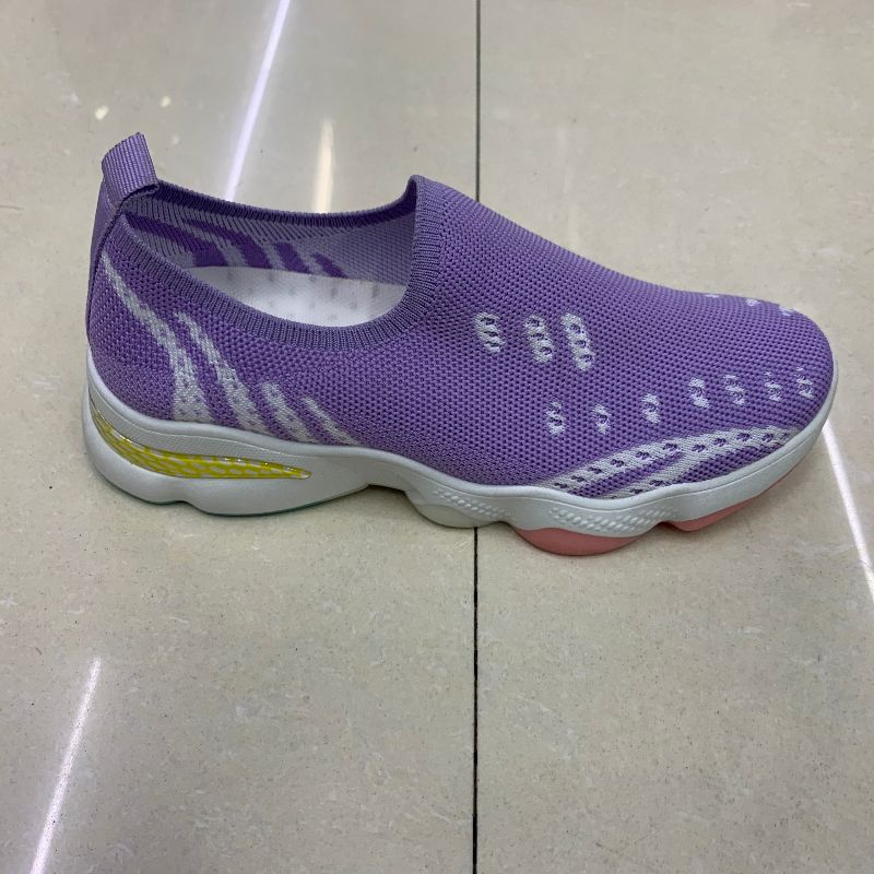 New Foreign Trade Breathable Soft Sole Running Shoes Sports Breathable Shoes Korean Version Of Casual Flying Woven Sports Shoes Wholesale Explosion Specification drawing