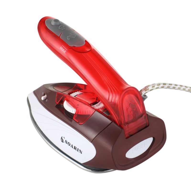 Cross-border export electric iron SR-602 steel plate folding steam iron Portable travel electric iron Steamiron Specification image
