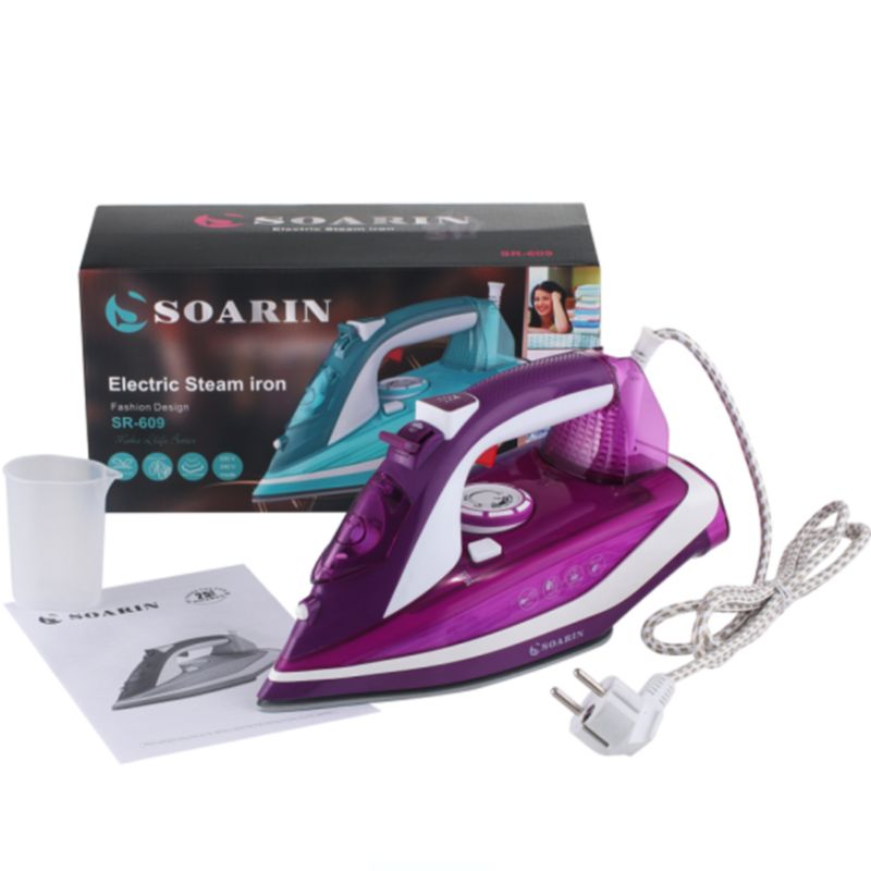 The SR-609 ceramic steam iron for export is a best-selling product in the Middle East Item Picture