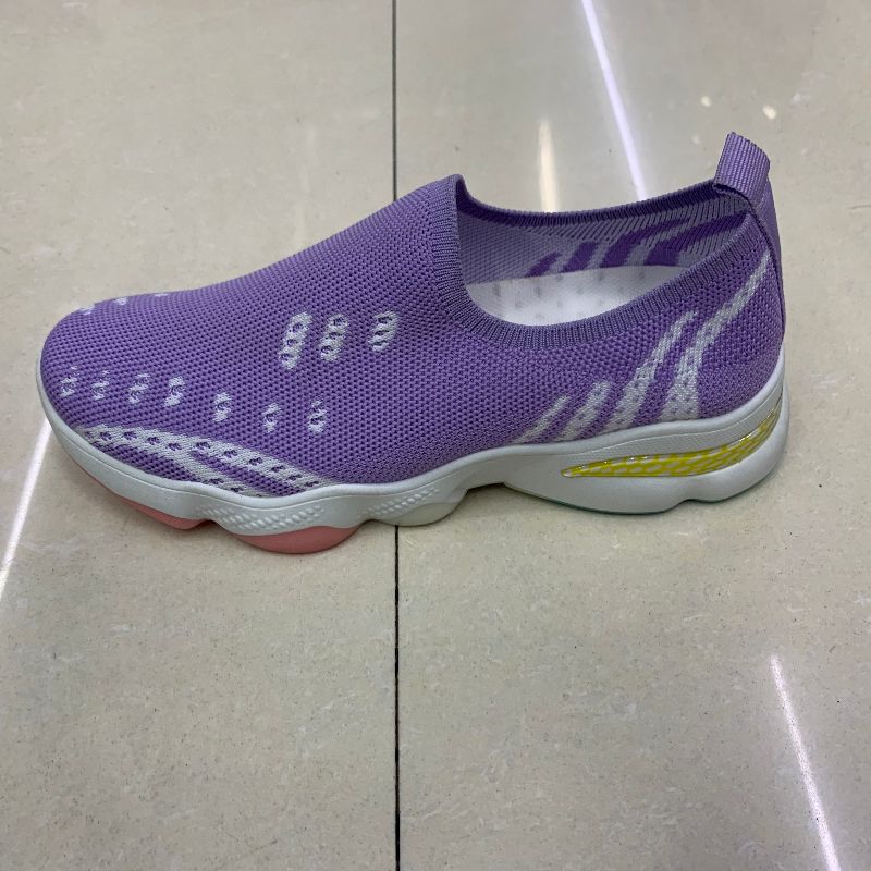 New Foreign Trade Breathable Soft Sole Running Shoes Sports Breathable Shoes Korean Version Of Casual Flying Woven Sports Shoes Wholesale Explosion