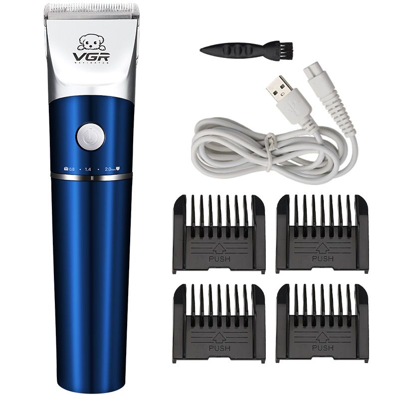 VGR High Quality Pet Comfortable Portable Pet Grooming Dogs Cat Foot Electric Hair Trimmer Clippers Specification drawing
