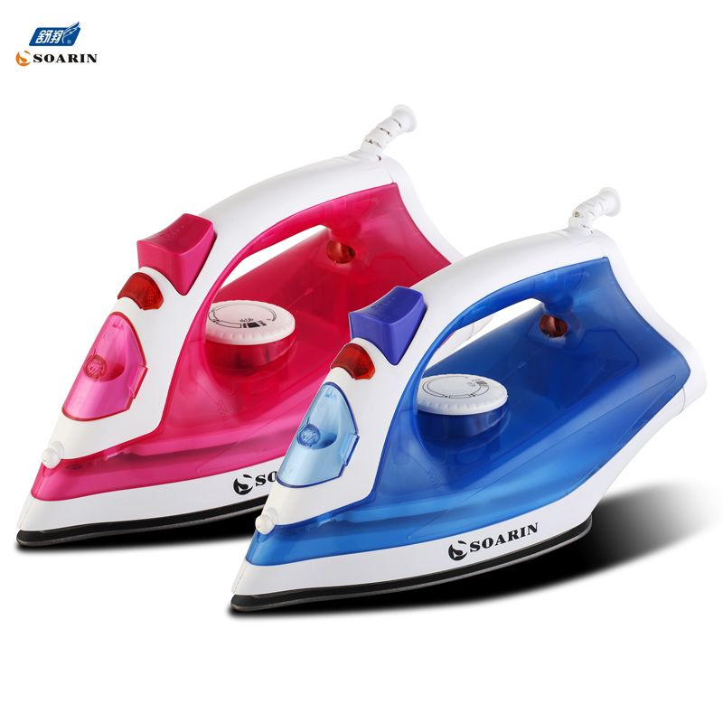 The SR-2813 fluorine plate heavy-duty dry ironing iron for export is a best-selling product in the Middle East