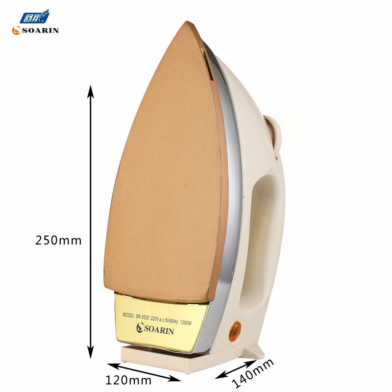 【 Exclusive for Foreign Trade 】 English electric iron SR-3520 Fluorine plate heavy-duty dry ironing iron, a best-selling product in the Middle East Specification image