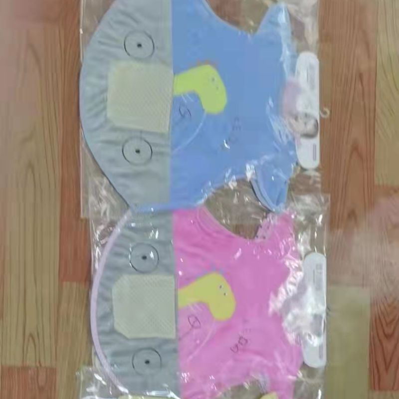 Baby Eating Overalls Children's Reverse Dress Crystal Velvet Apron Bib Anti-Dirty Autumn And Winter Long-Sleeved Baby Cover Coat 8