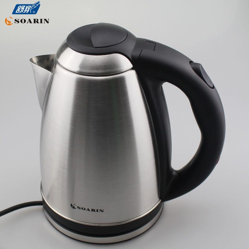 【 Export English 】 Wholesale SR-202 stainless steel electric kettles, boiling kettles and teapots in stock Item Picture