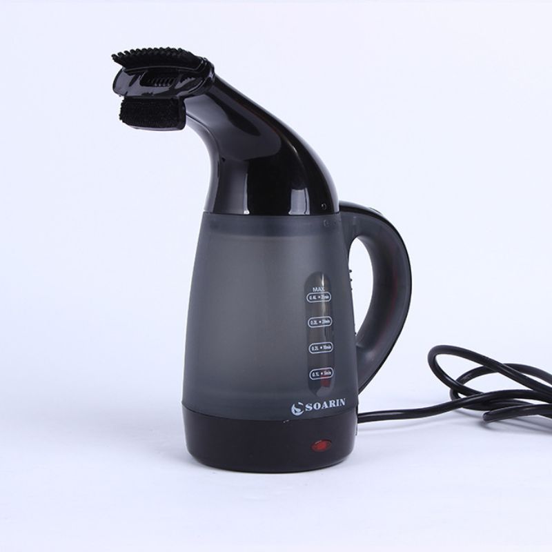 The new product for export, the SR-188H multi-functional water kettle with both a water kettle and a low-power ironing machine Specification image