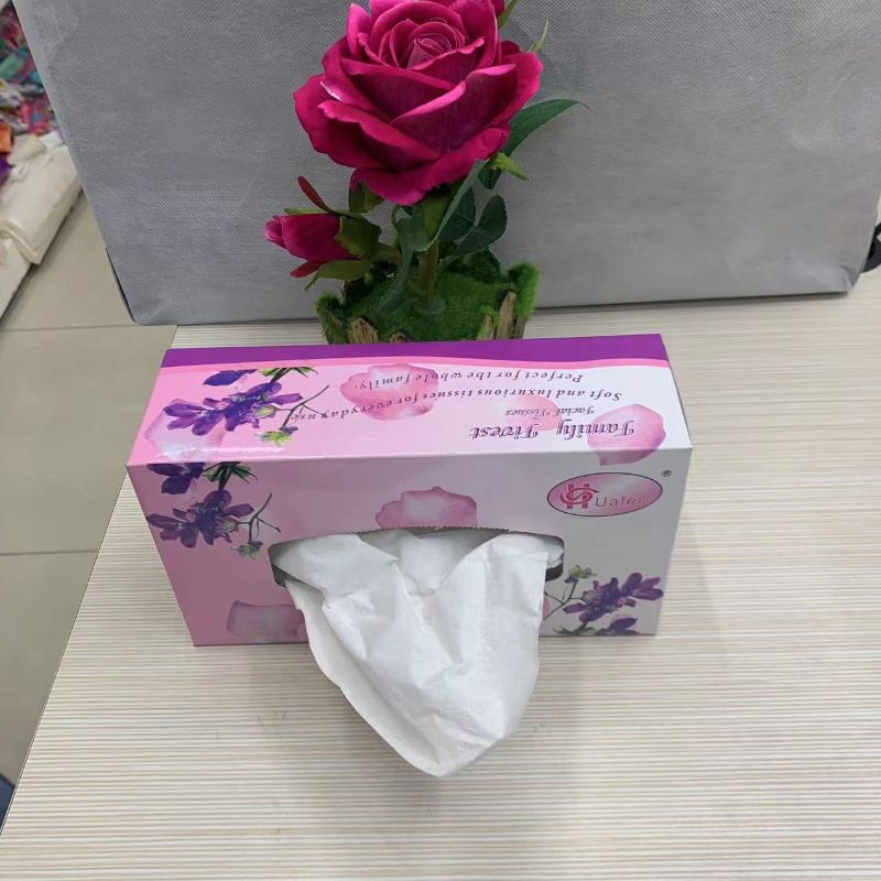 盒装抽纸细节图