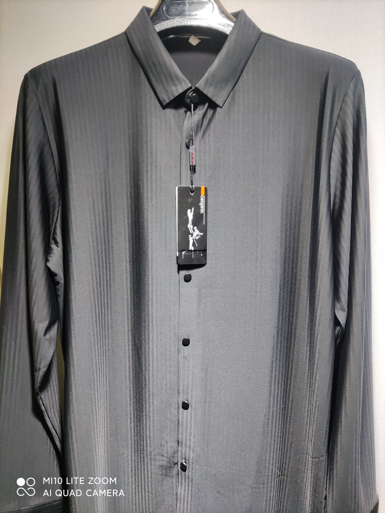 Middle-Aged Men's Clothing Top Autumn And Winter New Thermal Top Coat Set 6 details Picture