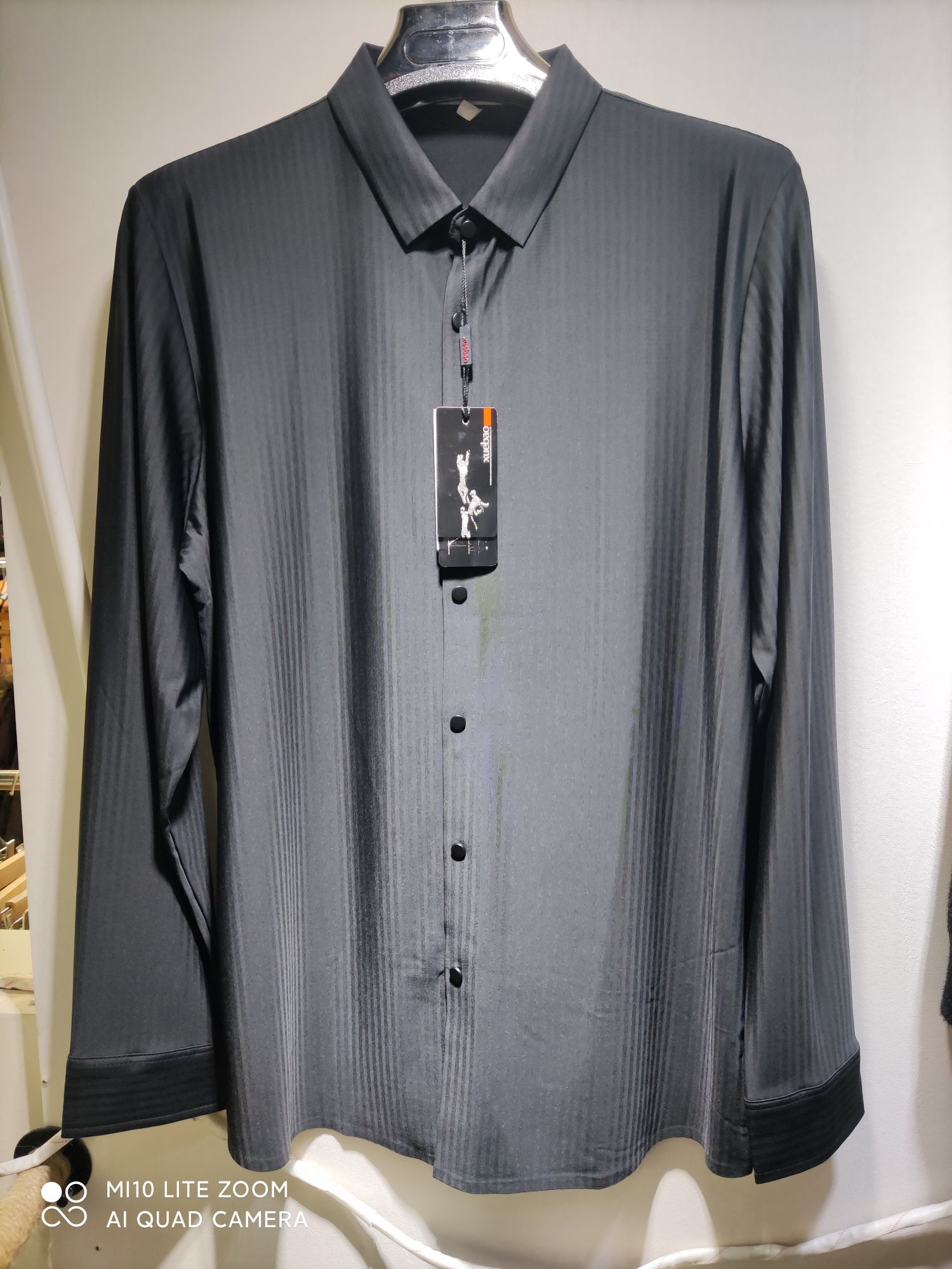 Middle-Aged Men's Clothing Top Autumn And Winter New Thermal Top Coat Set 6