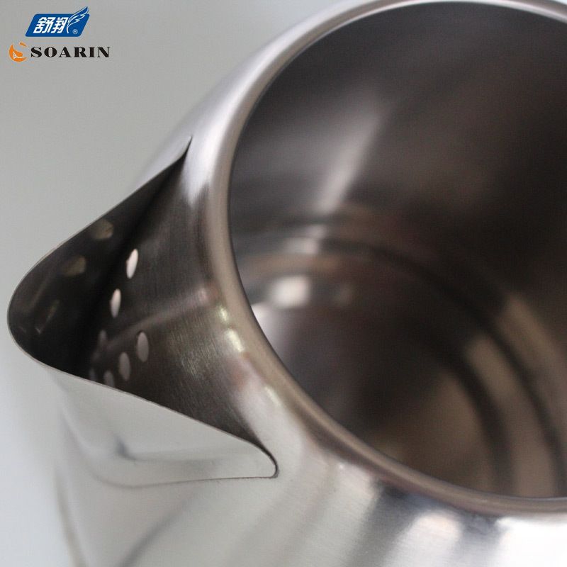 Export English cross-border supply SR-199 stainless steel electric kettle, kettle and teapot details Picture