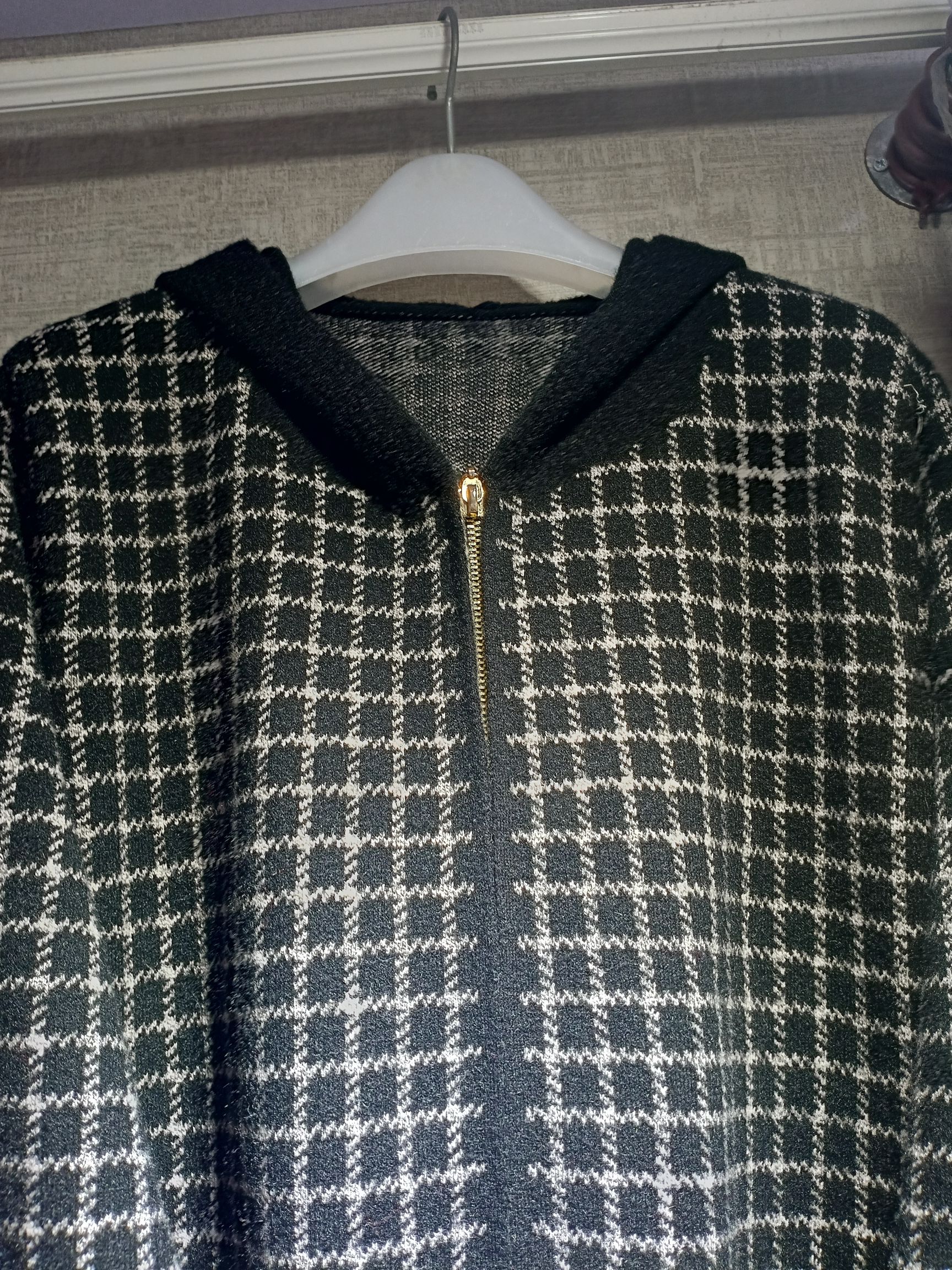 Autumn And Winter Warm And Warm Temperament Loose Shaped Coat Suit Jacket 13 details Picture