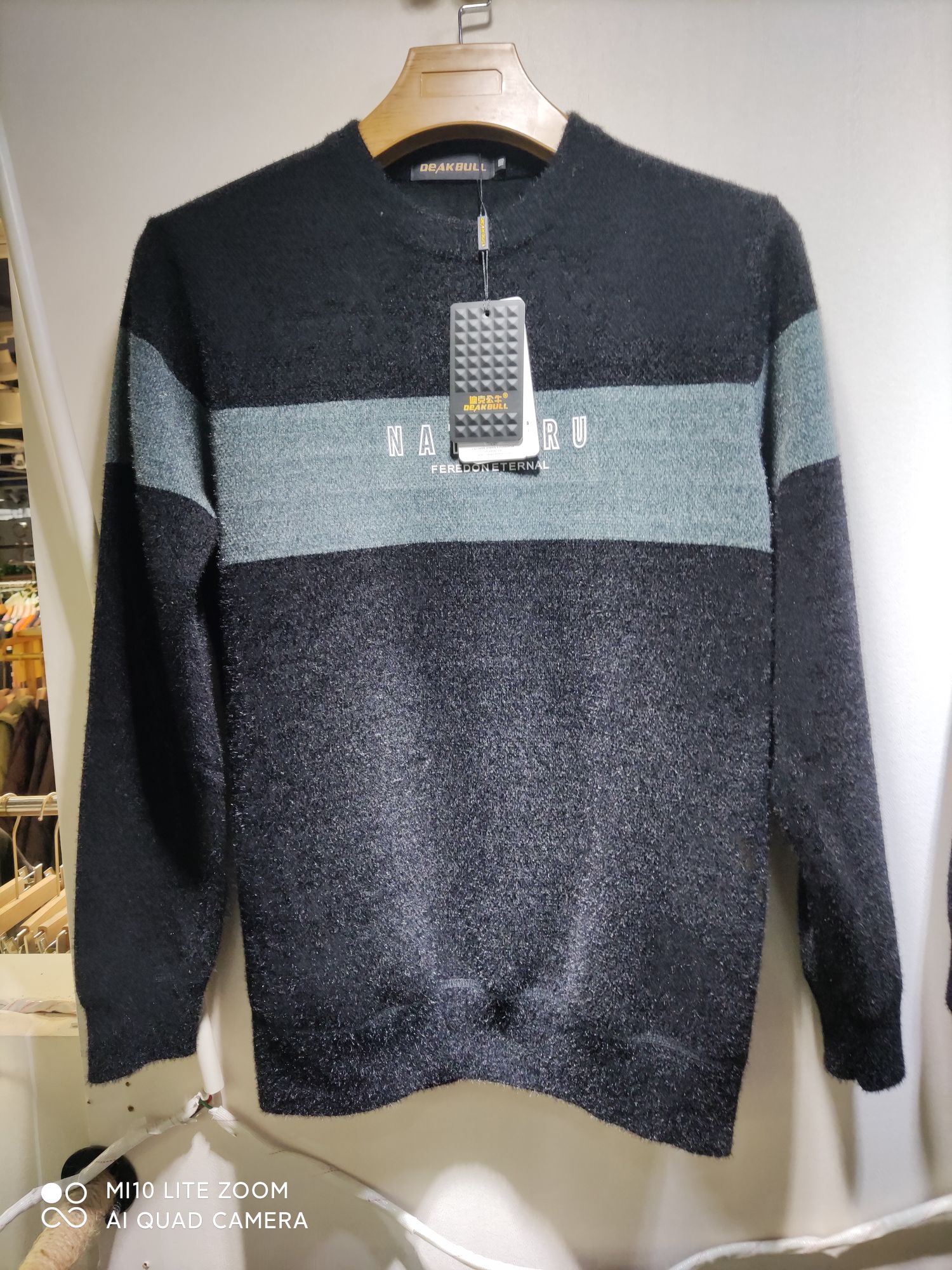 Middle-Aged Men's Clothing Top Autumn And Winter New Thermal Top Coat Set