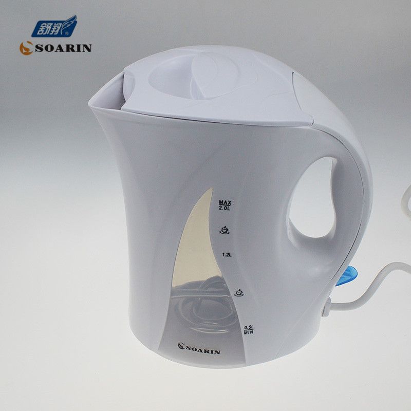 SR-2011D electric kettle without a base for export in English, household kettle with wire connection, kettle and teapot details Picture